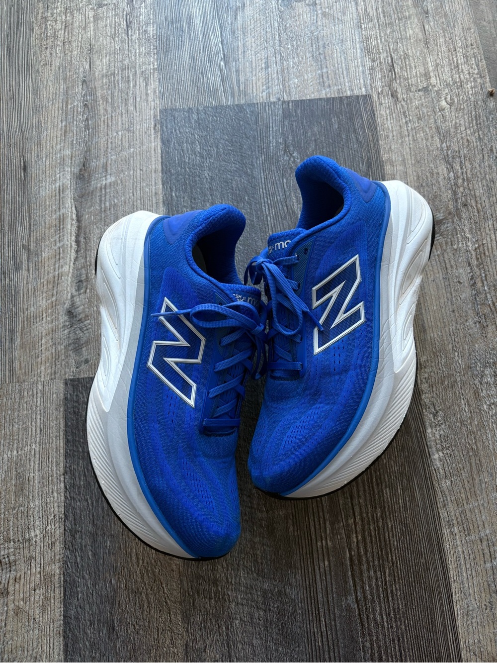 New balance fresh foam x more v6 mens blue gemstone galaxy blue silver mens 11